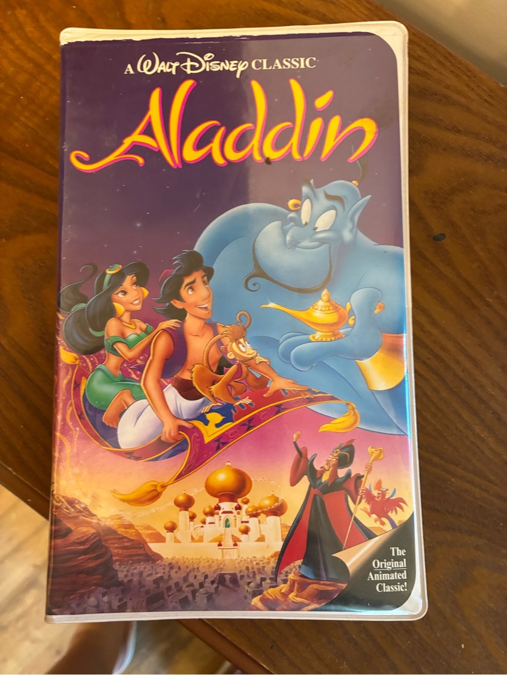 Disney Aladdin VHS video